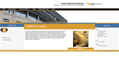 Desktop Screenshot of lawprofessor.org
